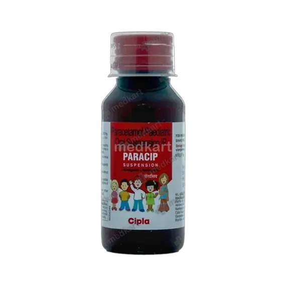 paracip 250mg suspension 60 ml